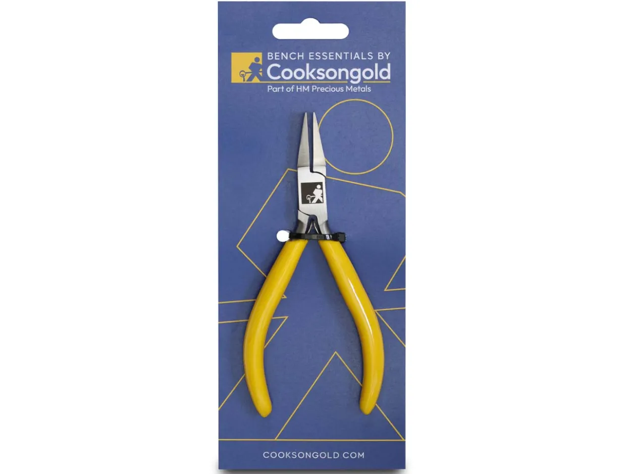 Bench Essentials By Cooksongold Flat Nose Pliers 130mm