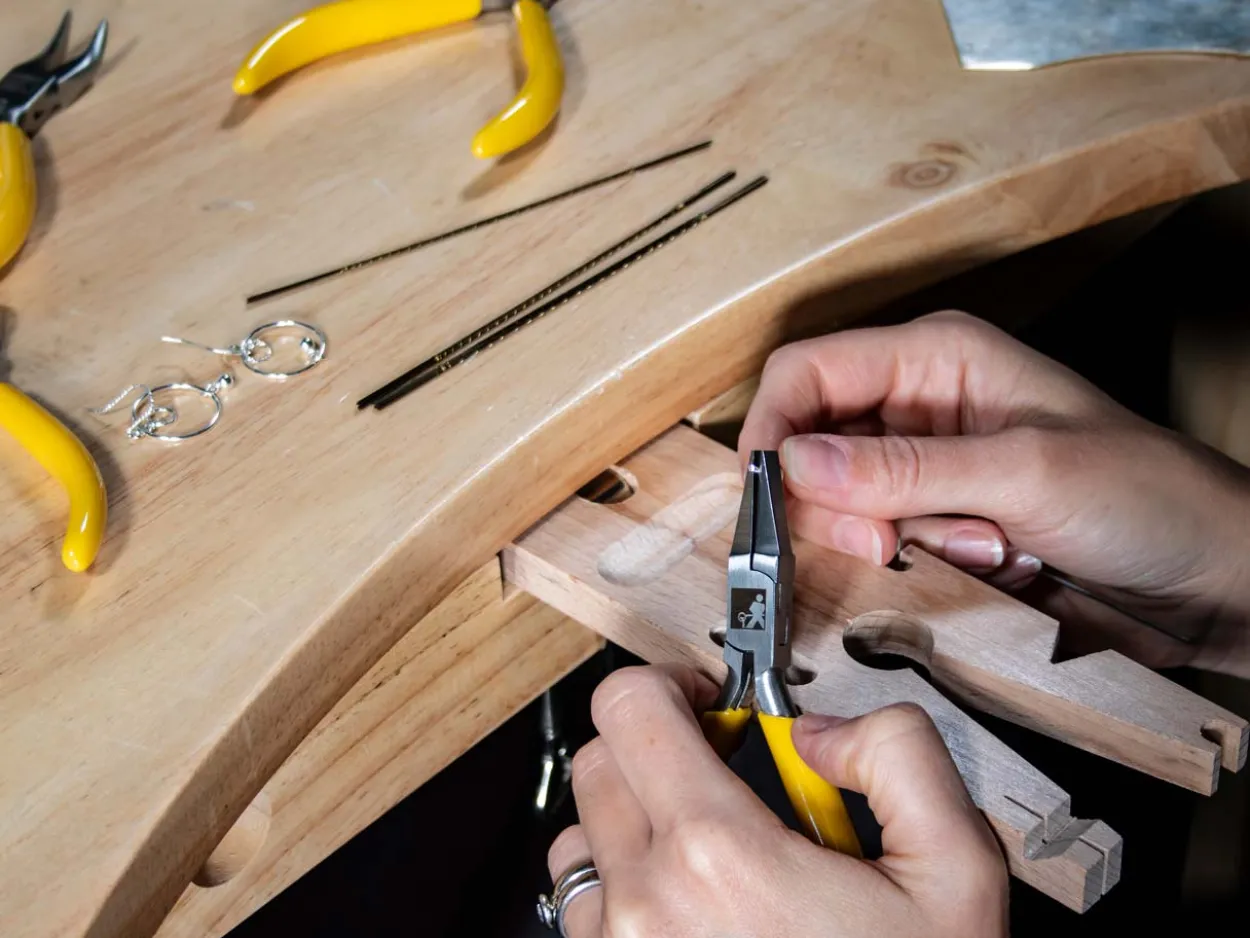 Bench Essentials By Cooksongold Flat Nose Pliers 130mm