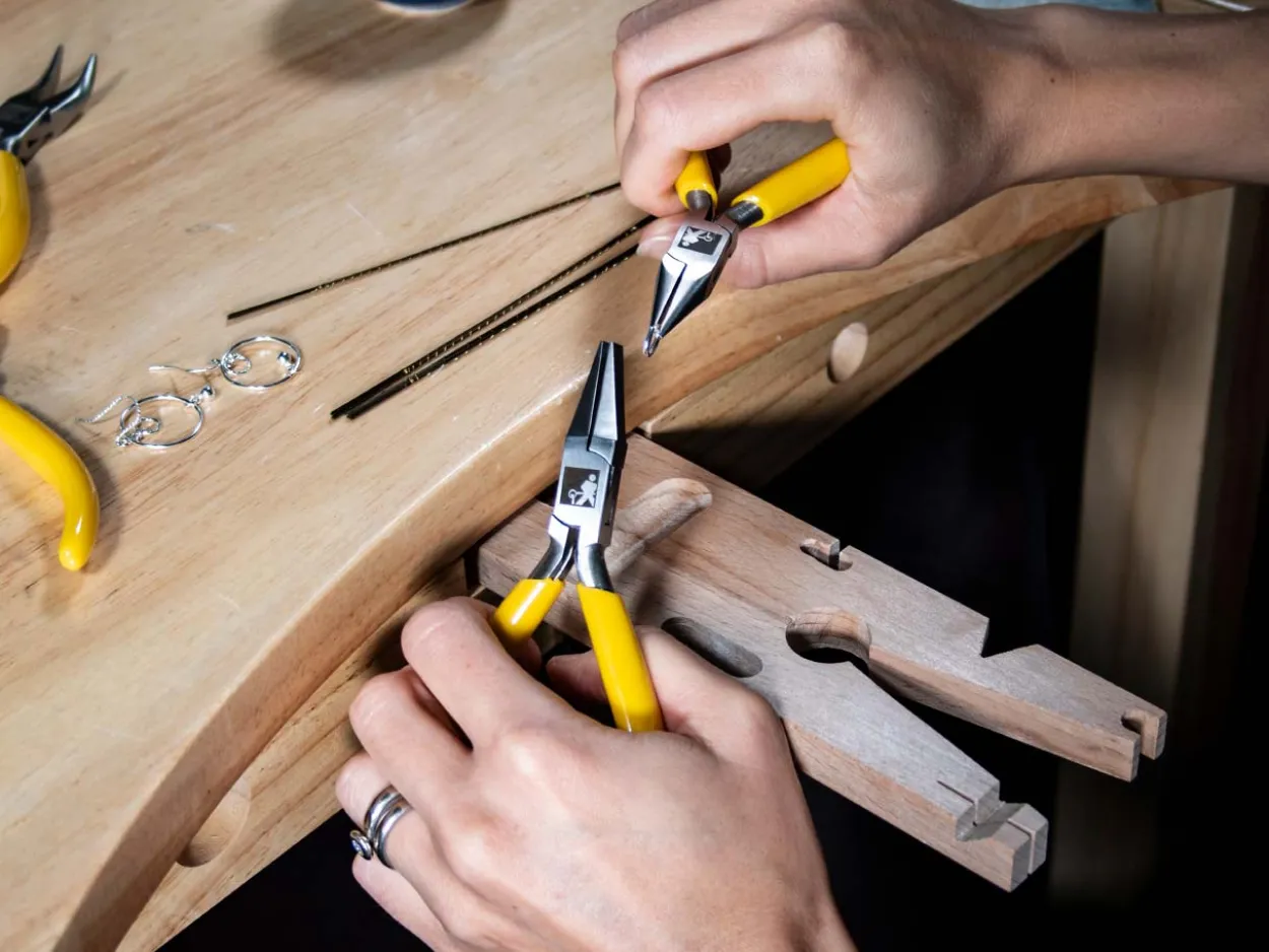 Bench Essentials By Cooksongold Flat Nose Pliers 130mm