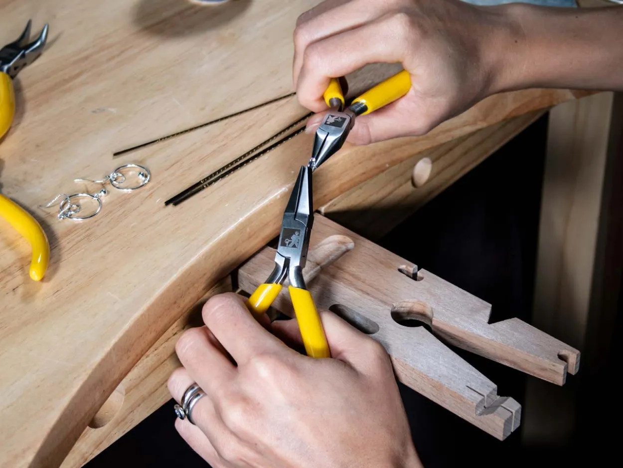 Bench Essentials By Cooksongold Flat Nose Pliers 130mm