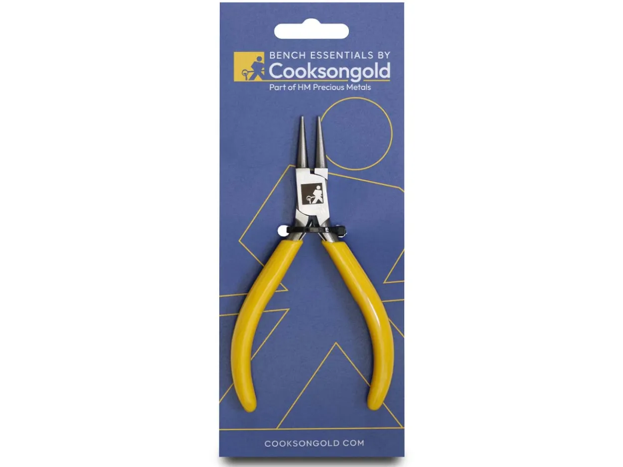 Bench Essentials By Cooksongold Round Nose Pliers 130mm