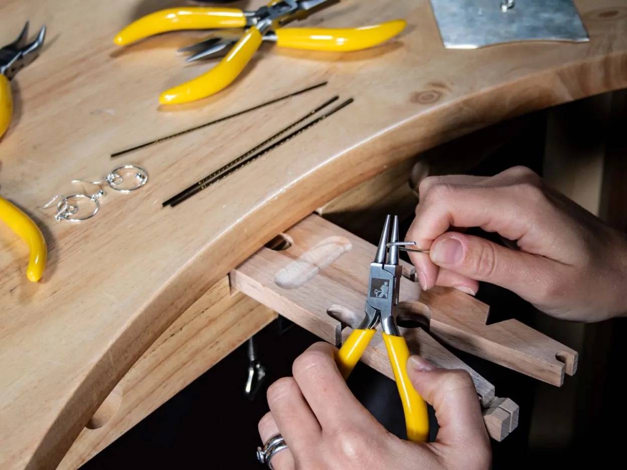 Bench Essentials By Cooksongold Round Nose Pliers 130mm