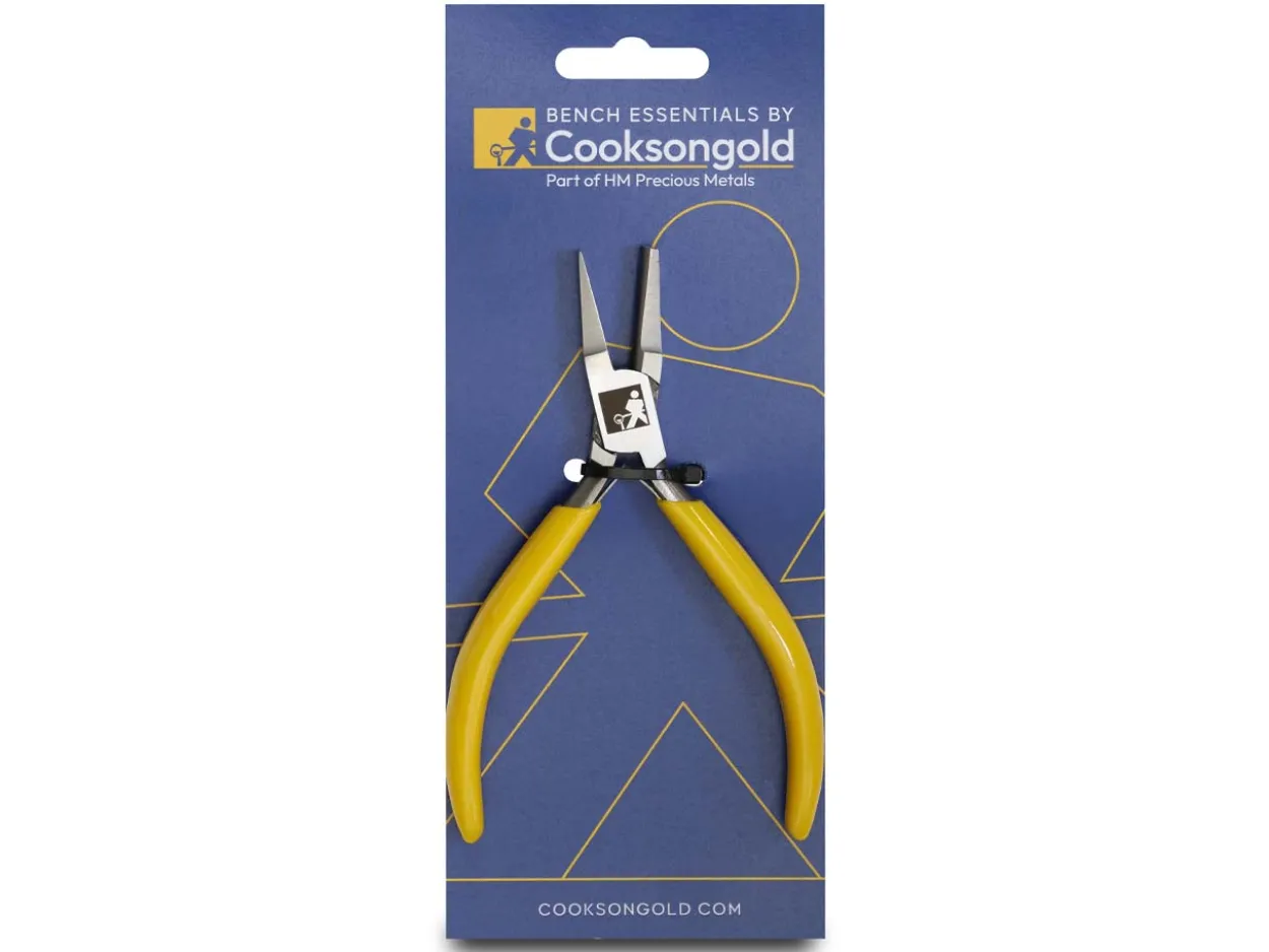 Bench Essentials By Cooksongold Half Round Pliers 130mm