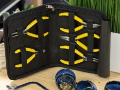 Bench Essentials By Cooksongold Zipper Case With 5 Pliers - Starter Set