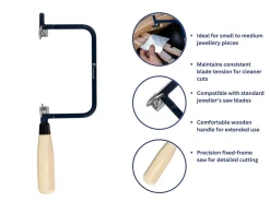 Bench Essentials By Cooksongold Saw Frame Fixed 75mm/3