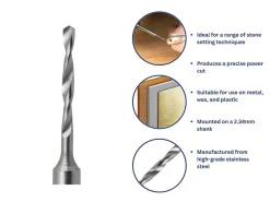 Bench Essentials By Cooksongold Shank Drill Set 0.5 - 2.3mm
