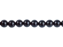 Black Agate Semi Precious Round Beads 8mm 15"-15.5" Strand