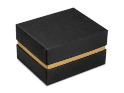 Black And Gold Metallic Bangle Box