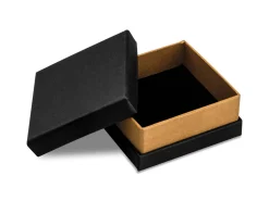 Black And Gold Metallic Small Universal Box