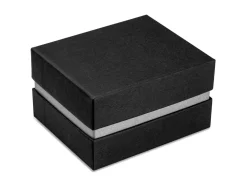 Black And Silver Metallic Bangle Box