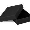 Black Card Soft Touch Pendant Box