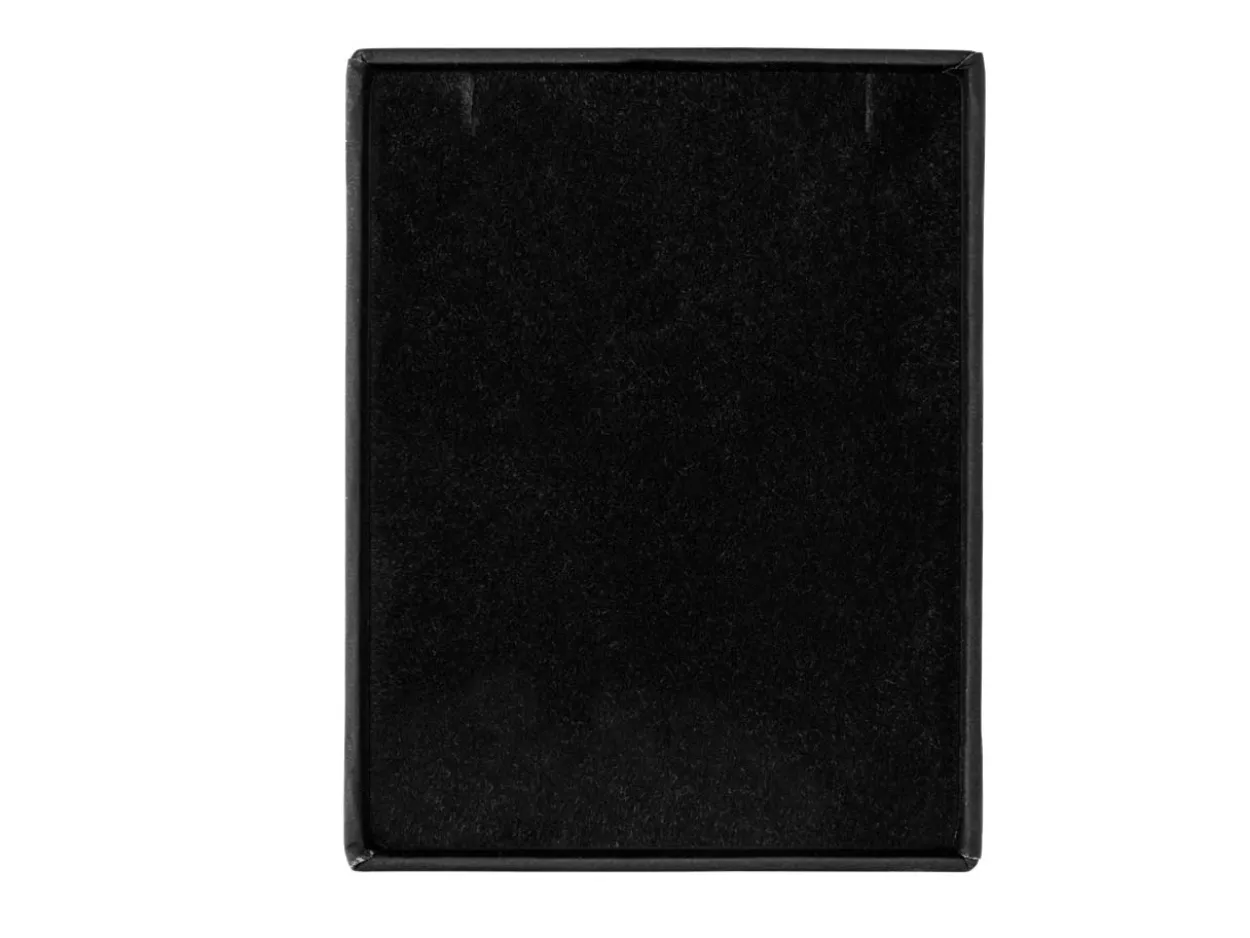 Black Card Soft Touch Pendant Box