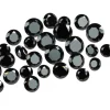 Black Cubic Zirconia, Round 4,5,6mm, Pack of 28