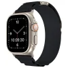 Black Fabric Strap For Apple Watch, Compatible With 38/40/41mm Models