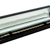 Black Leatherette Long Bracelet Box