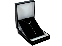 Black Leatherette Pendant Box