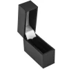 Black Leatherette Postal Ring Box
