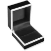 Black Monochrome Ring Box