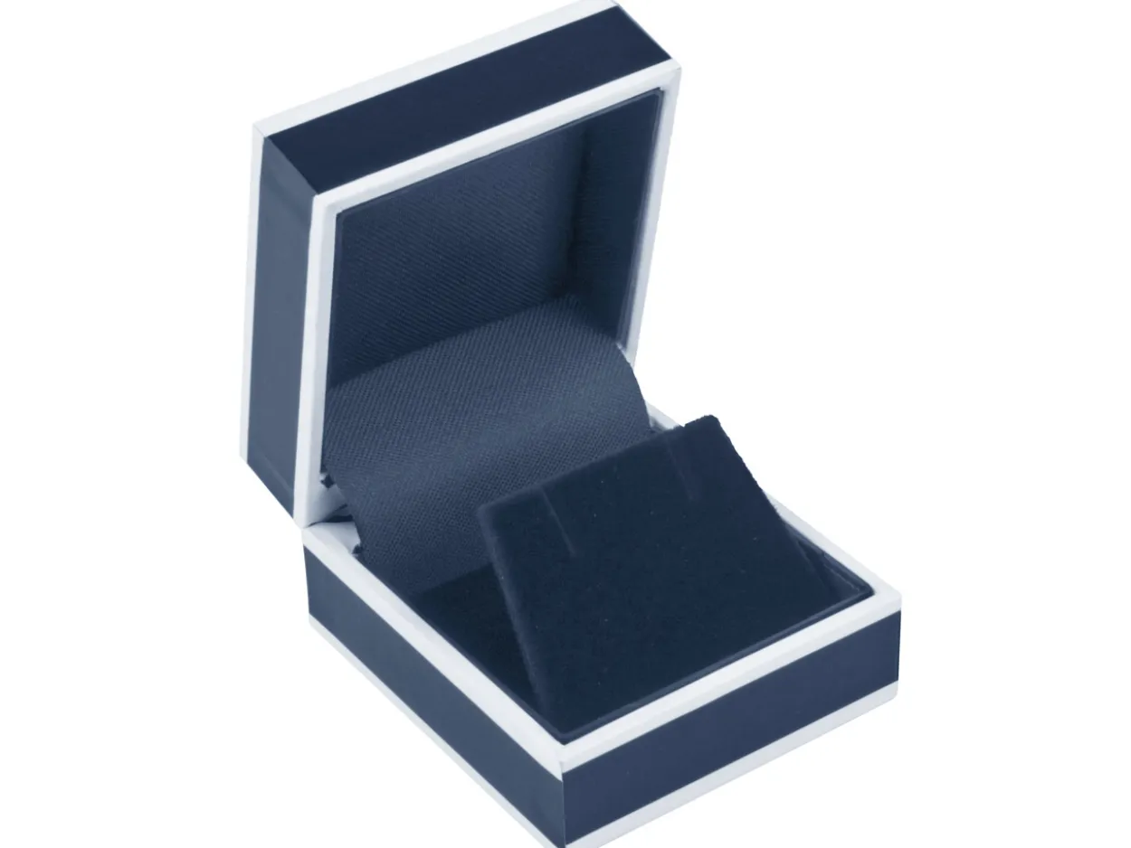 Black Monochrome Stud Earring Box