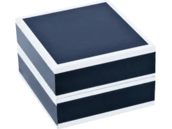 Black Monochrome Stud Earring Box