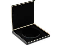 Black Seamless Flat Necklace Box