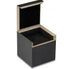 Black Seamless Ring Box