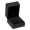 Black Soft Touch Ring Box