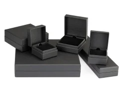 Black Textured Eco Bracelet Box