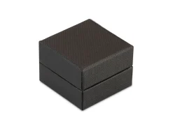 Black Textured Eco Ring Box