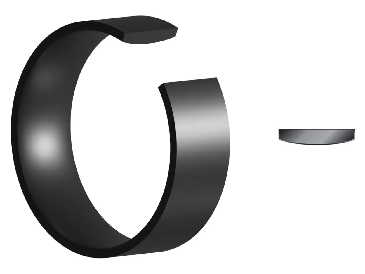 Black Zirconium Flat Court Easy Fit Polished Wedding Ring 6.0mm, Size Z, 1.8mm Wall