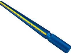 Blue Aluminium Ring Stick British Ring Sizes D - Z+5