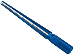 Blue Aluminium Ring Stick British Ring Sizes D - Z+5
