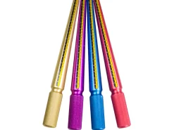 Blue Aluminium Ring Stick British Ring Sizes D - Z+5