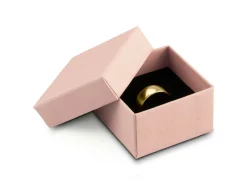 Blush Rose Card Ring Box