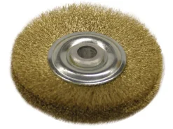 Brass Lathe Brush 2" Metal Centre
