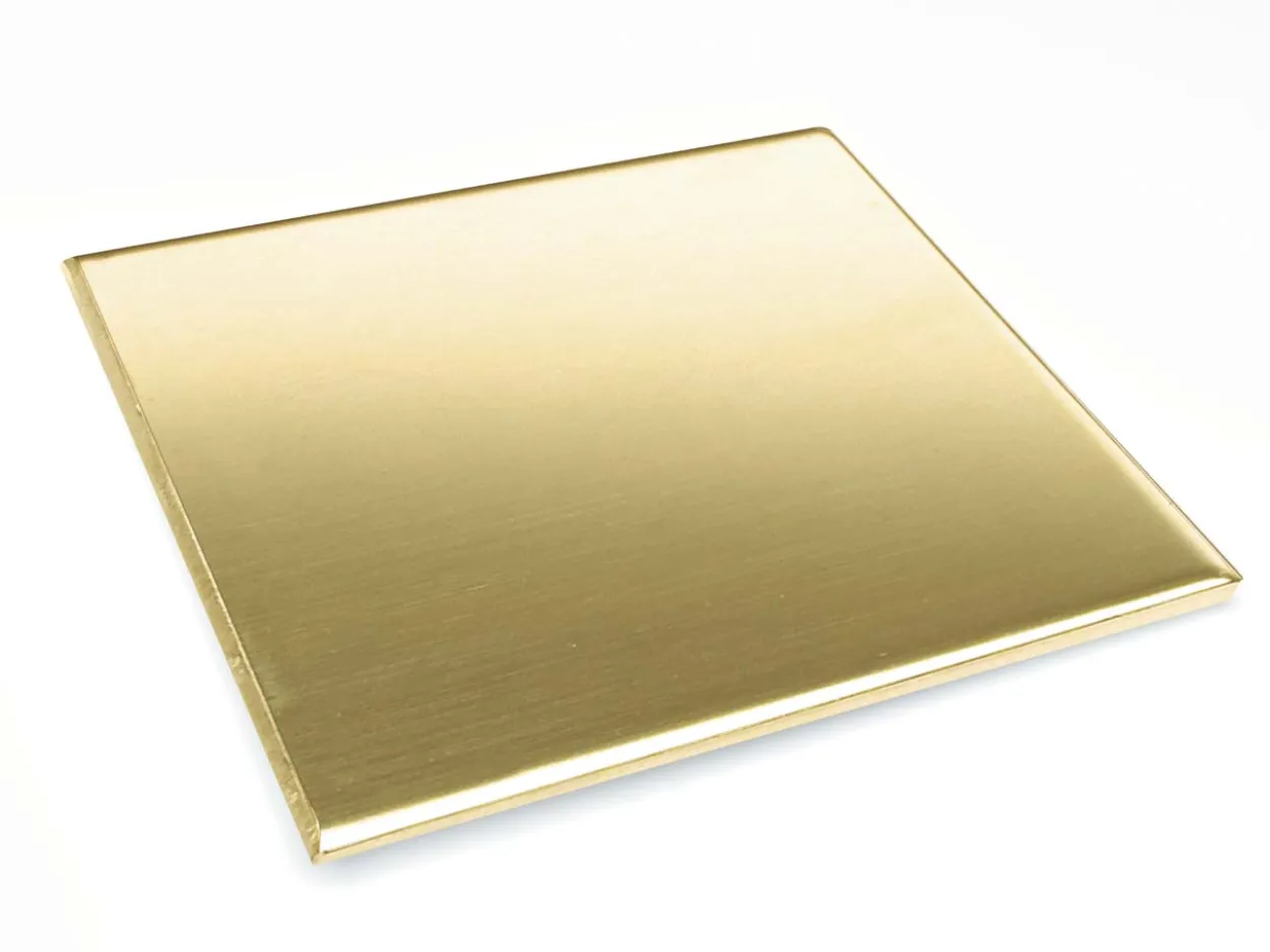 Brass Sheet 200x200x1.2mm