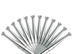 Busch Burr 411ct Twincut Concave Conical Set Of 12 Burrs