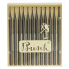 Busch Burr 414 90 Degree Bearing Cutter, Set Of 12, 0.7mm - 1.8mm