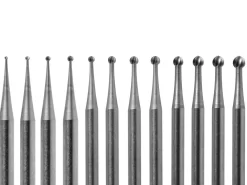 Busch Burr 1 Round Set Of 12 Burr Sizes 0.3-1.4
