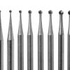 Busch Burr 1 Round Set Of 10 Burr Sizes 4.5-8.5