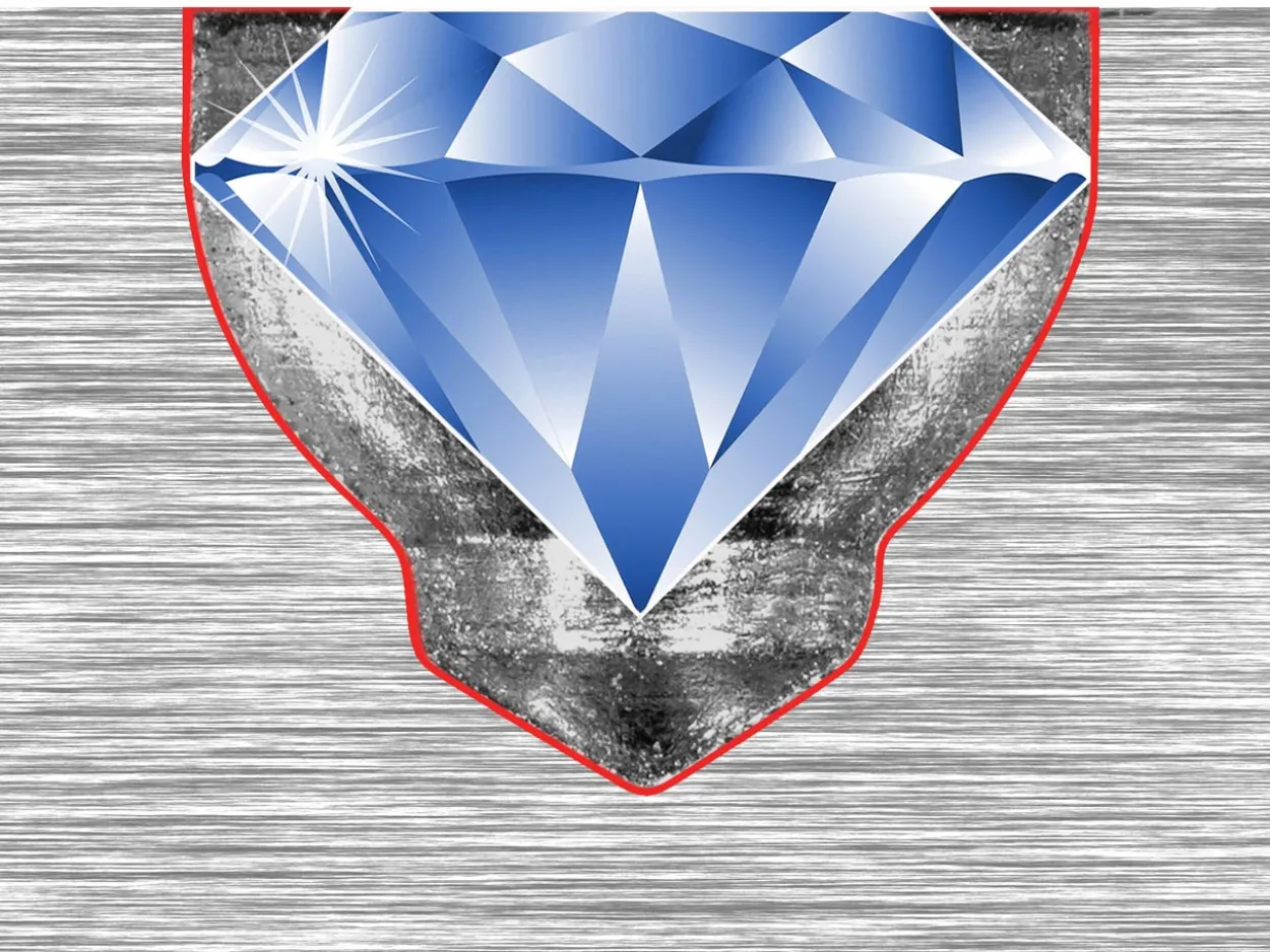Busch Carbide Pavé Cut 447au Burr 1.5mm