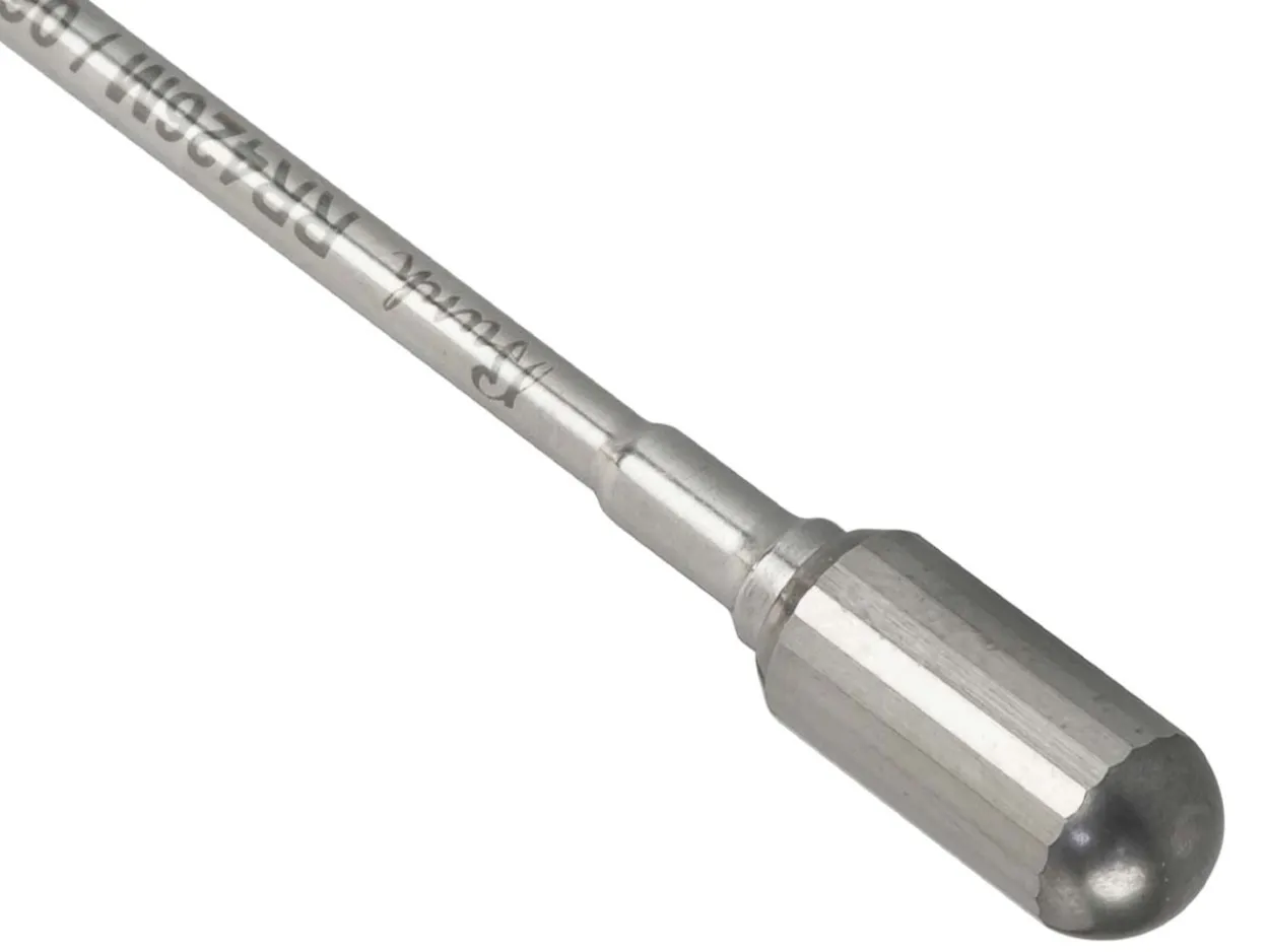 Busch Carbide Ramroller 22 Faces Safe End, 6mm