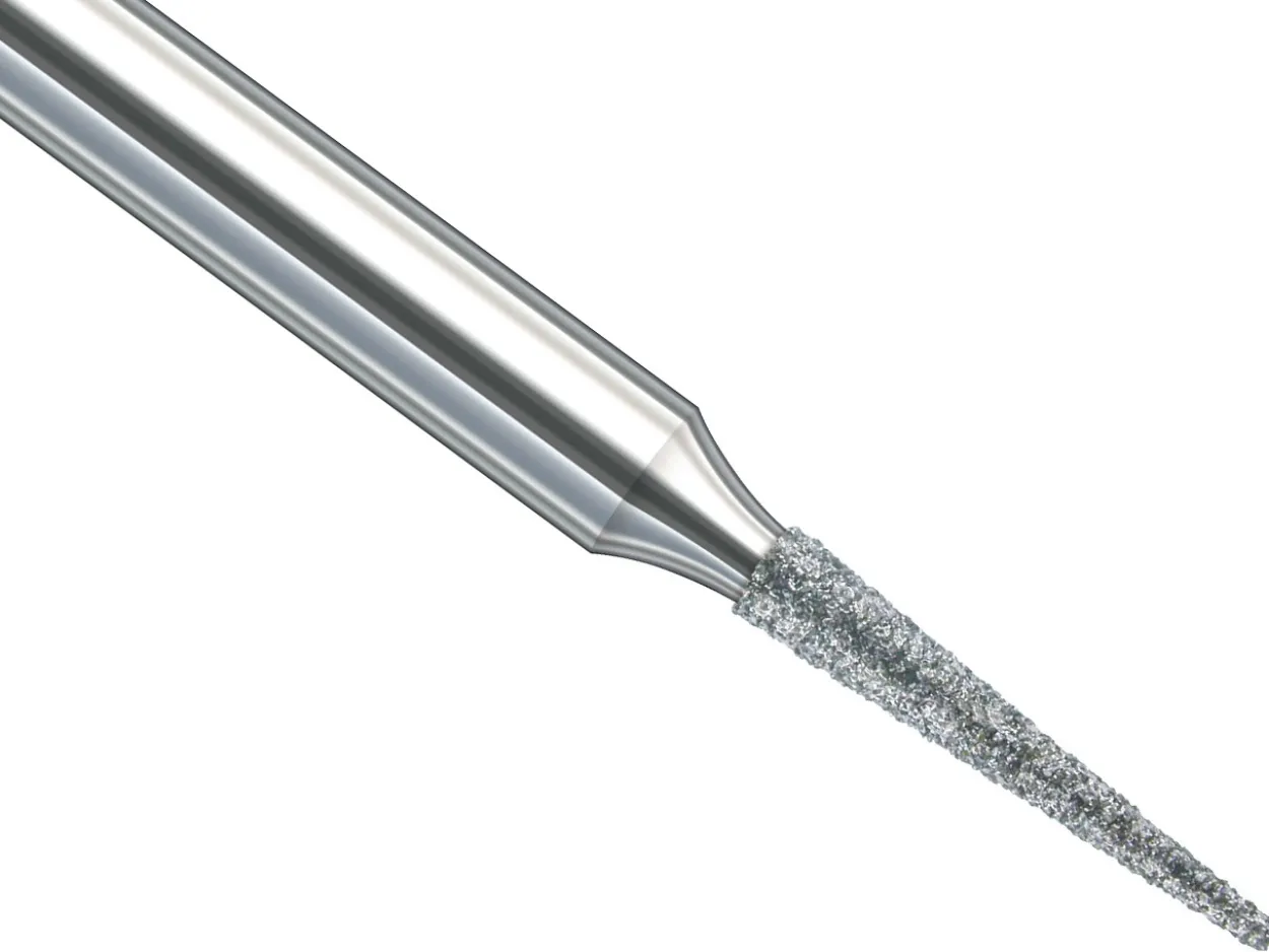 Busch Diamond Tapered Point Burr No 858 1.4mm Medium Grit