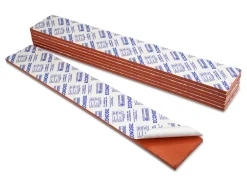 Castaldo Econosil, Silicon Moulding Rubber, High Precision, 5lb Cut Strips, Brick Red