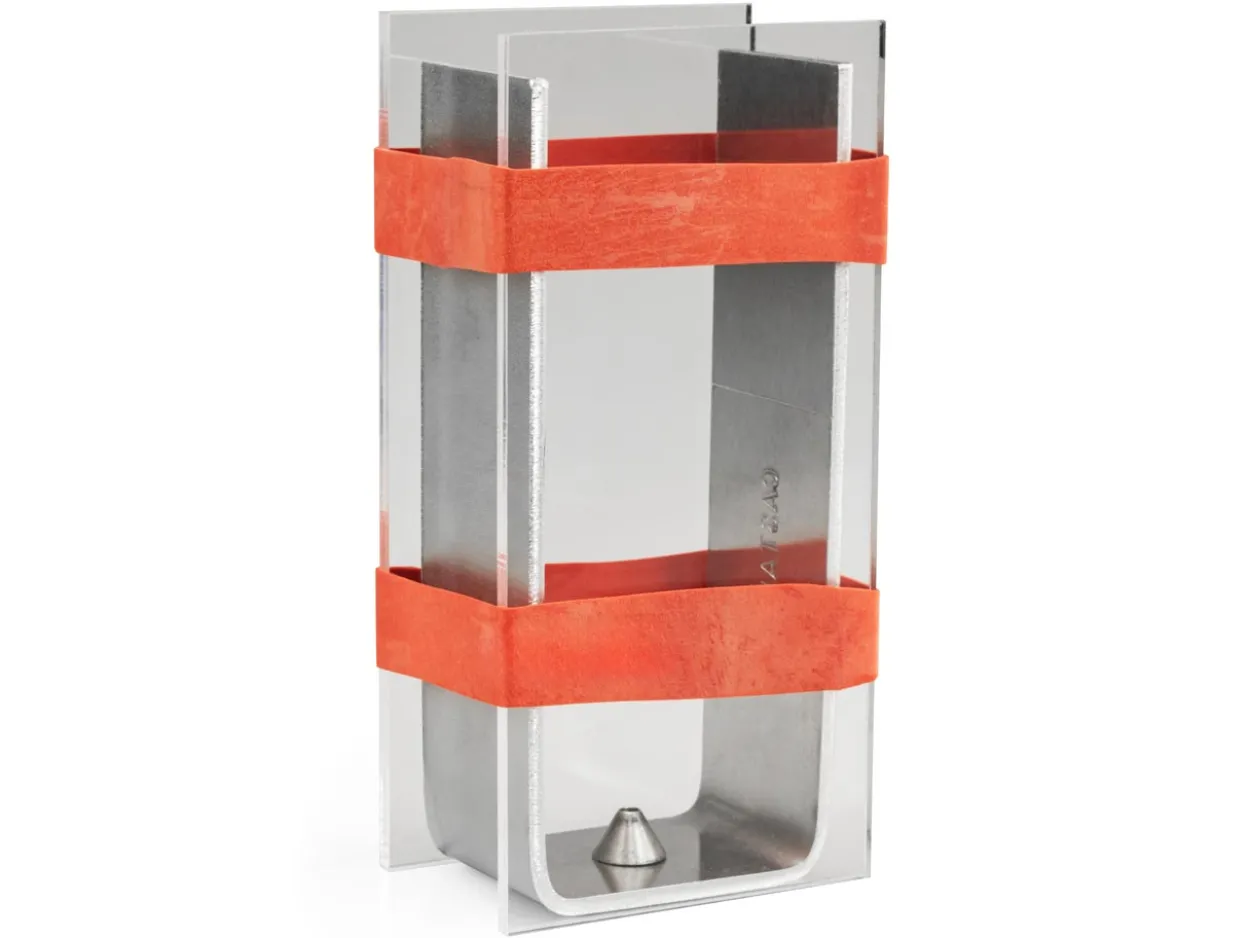 Castaldo Liquid Mould Frame, For Liquid Moulding Rubber, 135mm X 57mm X 38mm