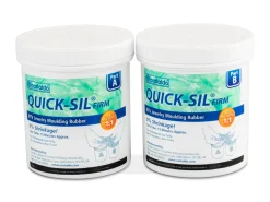 Castaldo QUICK-SIL, RTV Silicon Moulding Putty, Firm And Flexible, 1kg, Green