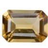 Citrine, Octagon, 7x5mm