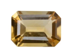 Citrine, Octagon, 7x5mm