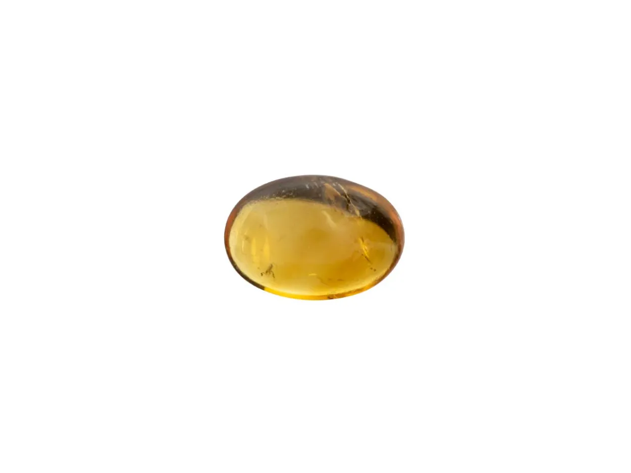 Citrine, Oval Cabochon, 6x4mm