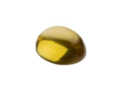 Citrine, Oval Cabochon, 9x7mm